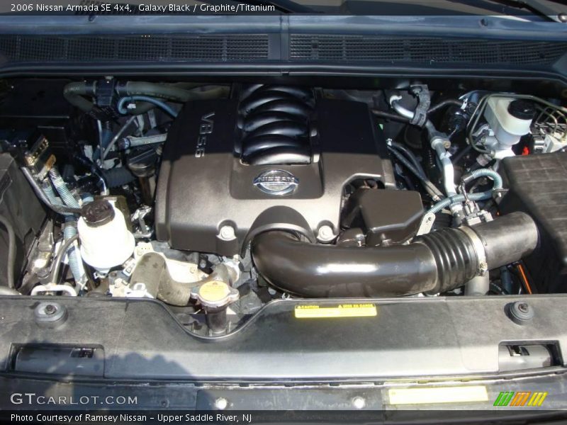 Galaxy Black / Graphite/Titanium 2006 Nissan Armada SE 4x4