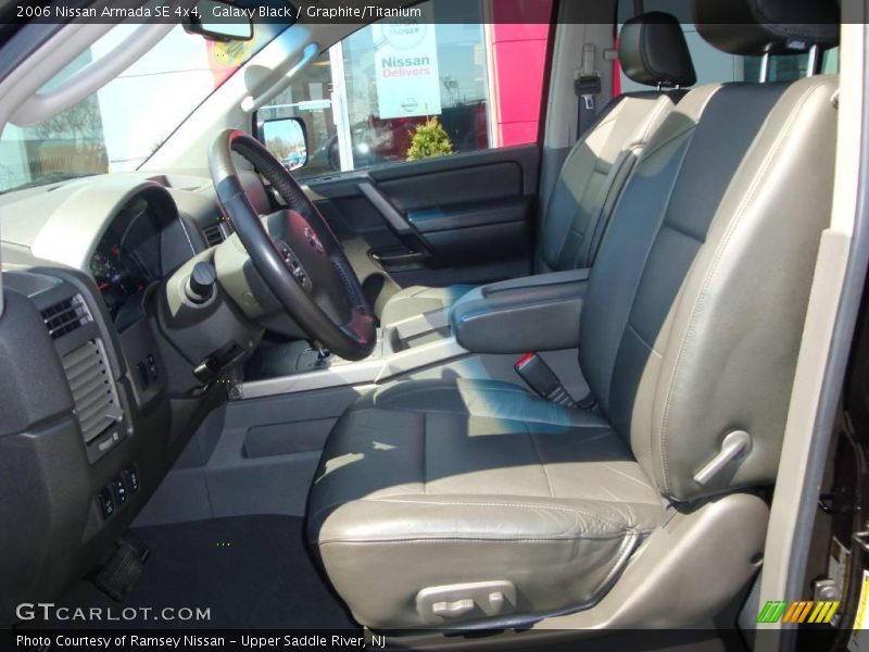 Galaxy Black / Graphite/Titanium 2006 Nissan Armada SE 4x4