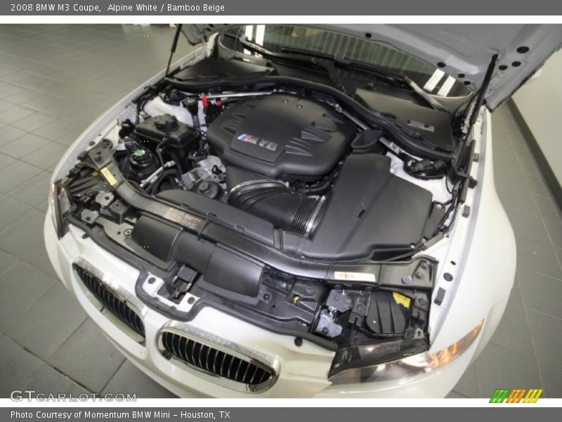 Alpine White / Bamboo Beige 2008 BMW M3 Coupe