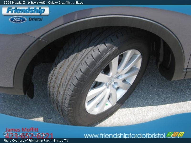 Galaxy Gray Mica / Black 2008 Mazda CX-9 Sport AWD