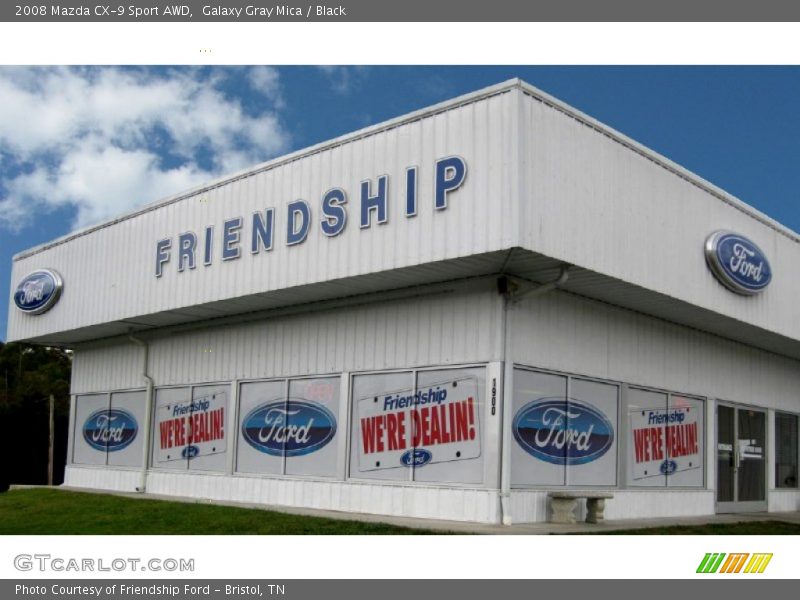 Galaxy Gray Mica / Black 2008 Mazda CX-9 Sport AWD