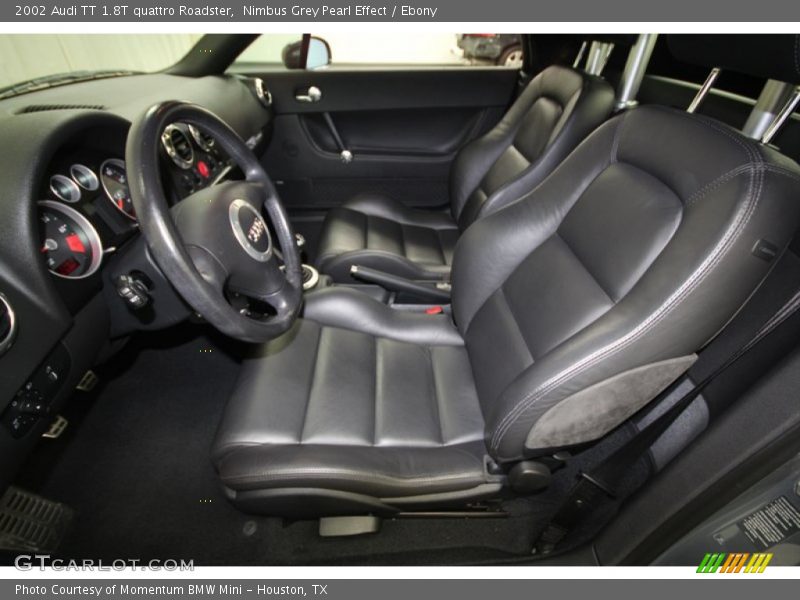  2002 TT 1.8T quattro Roadster Ebony Interior