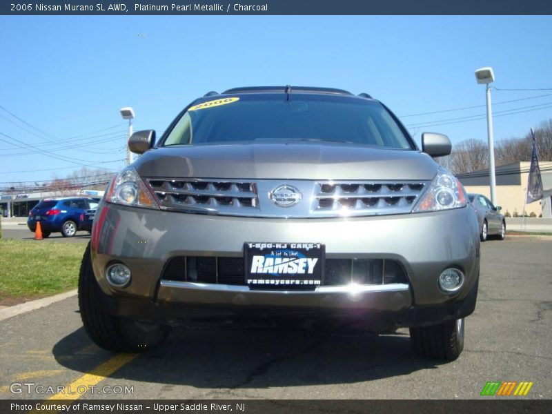 Platinum Pearl Metallic / Charcoal 2006 Nissan Murano SL AWD