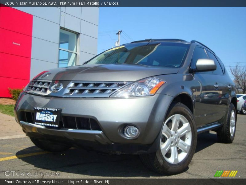 Platinum Pearl Metallic / Charcoal 2006 Nissan Murano SL AWD