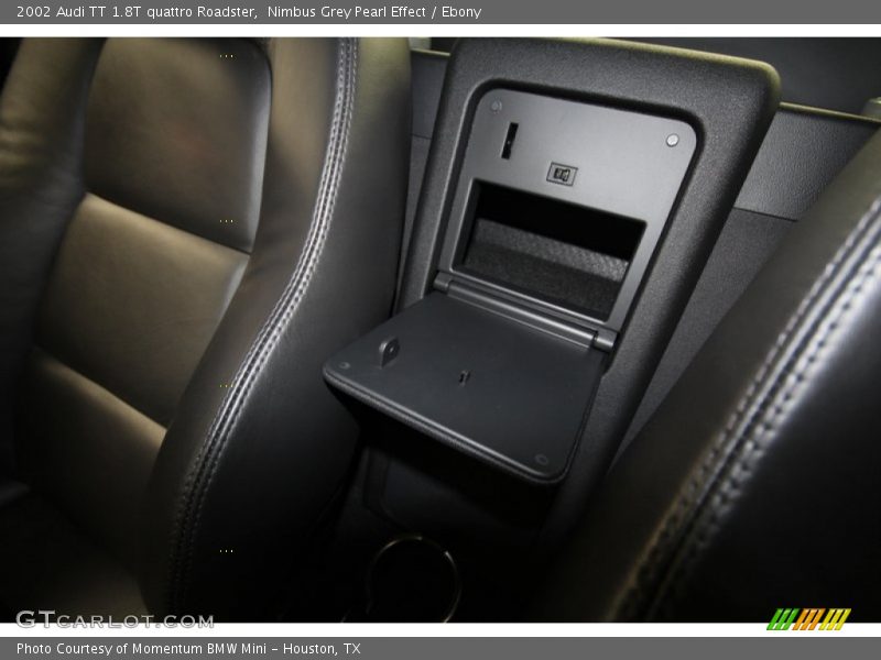 Nimbus Grey Pearl Effect / Ebony 2002 Audi TT 1.8T quattro Roadster