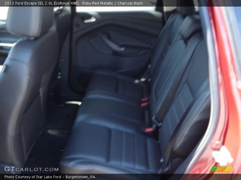 Ruby Red Metallic / Charcoal Black 2013 Ford Escape SEL 2.0L EcoBoost 4WD