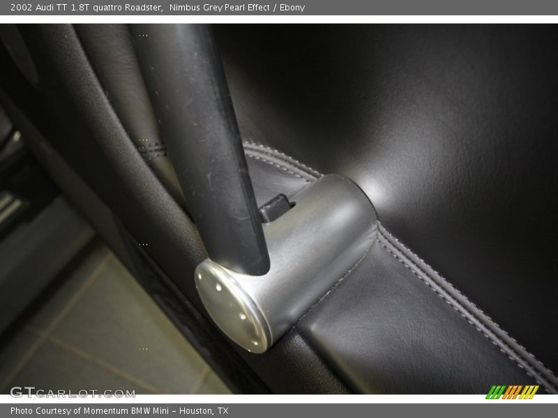 Nimbus Grey Pearl Effect / Ebony 2002 Audi TT 1.8T quattro Roadster