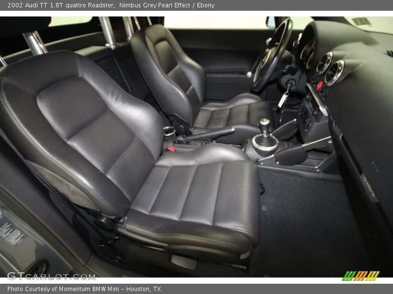  2002 TT 1.8T quattro Roadster Ebony Interior