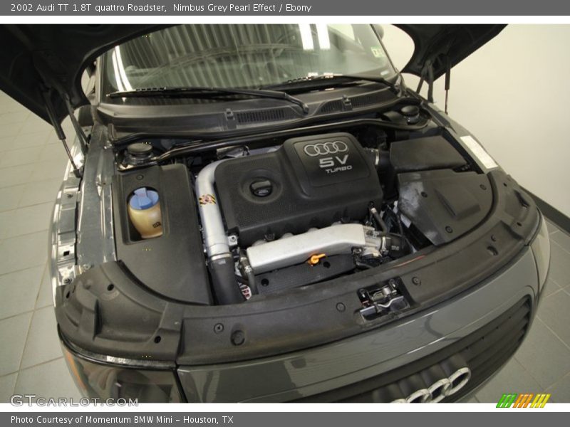  2002 TT 1.8T quattro Roadster Engine - 1.8 Liter Turbocharged DOHC 20-Valve 4 Cylinder