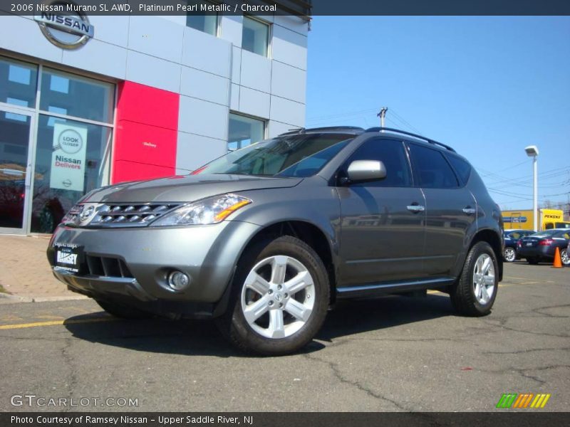 Platinum Pearl Metallic / Charcoal 2006 Nissan Murano SL AWD