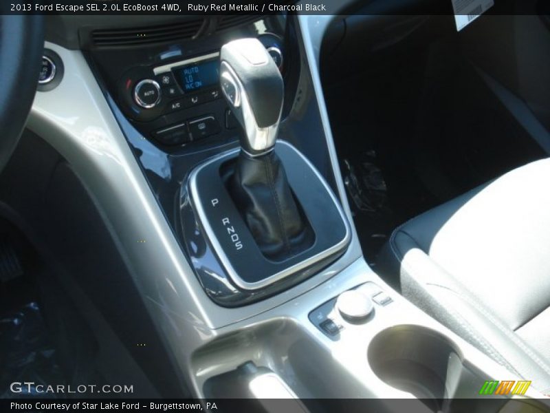 Ruby Red Metallic / Charcoal Black 2013 Ford Escape SEL 2.0L EcoBoost 4WD