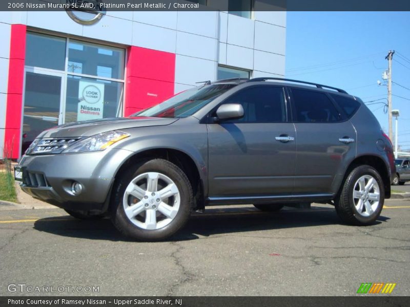 Platinum Pearl Metallic / Charcoal 2006 Nissan Murano SL AWD