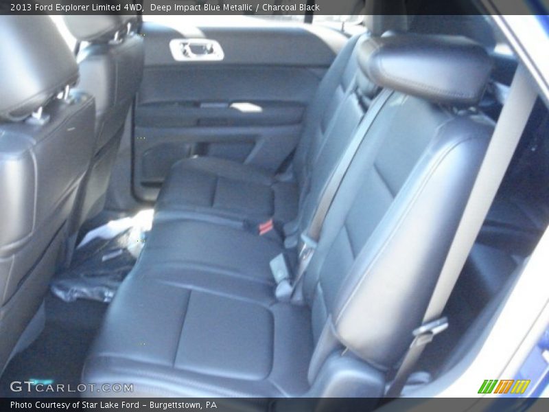 Deep Impact Blue Metallic / Charcoal Black 2013 Ford Explorer Limited 4WD