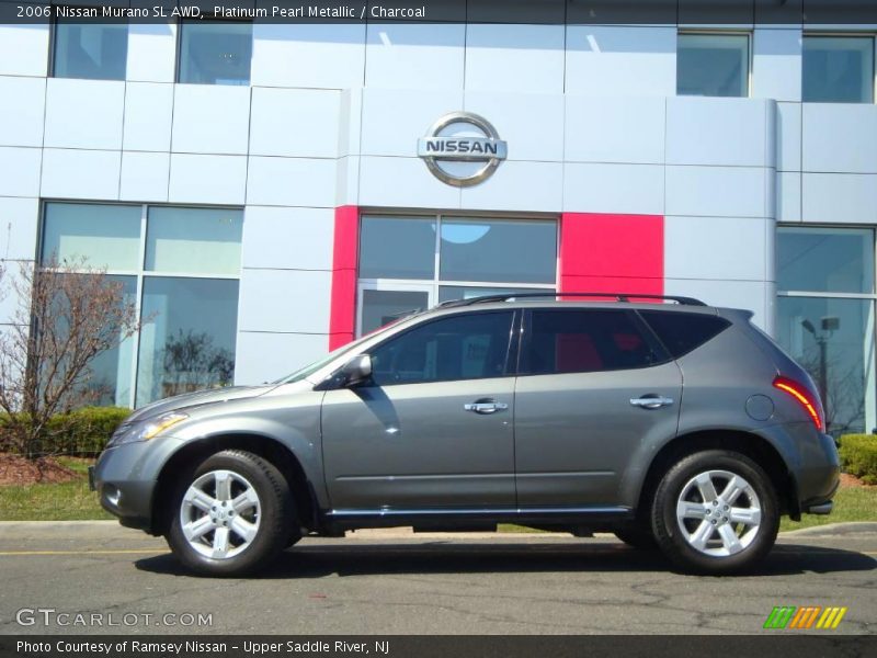 Platinum Pearl Metallic / Charcoal 2006 Nissan Murano SL AWD