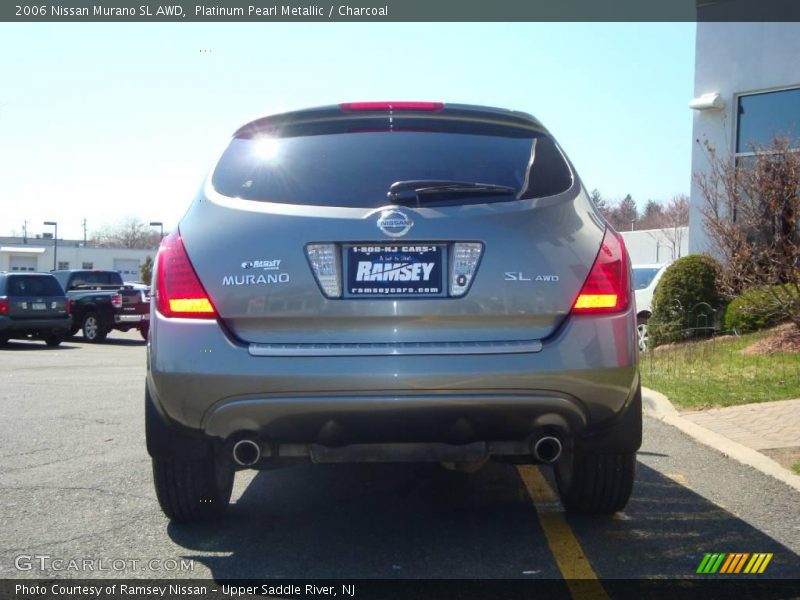 Platinum Pearl Metallic / Charcoal 2006 Nissan Murano SL AWD