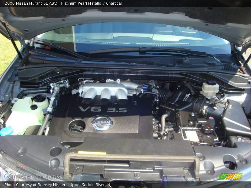 Platinum Pearl Metallic / Charcoal 2006 Nissan Murano SL AWD