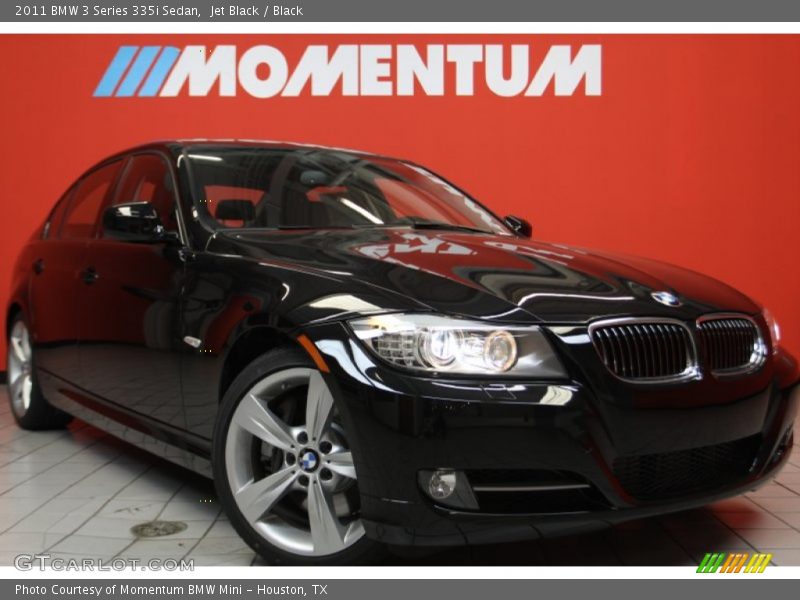 Jet Black / Black 2011 BMW 3 Series 335i Sedan