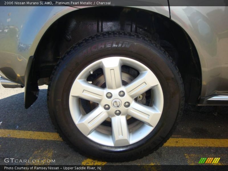Platinum Pearl Metallic / Charcoal 2006 Nissan Murano SL AWD