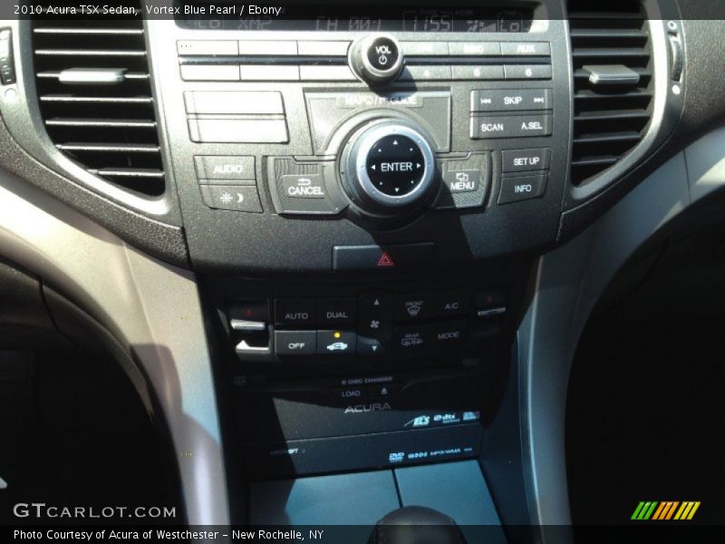 Controls of 2010 TSX Sedan