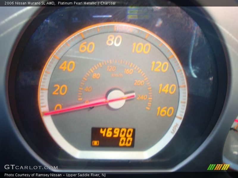 Platinum Pearl Metallic / Charcoal 2006 Nissan Murano SL AWD