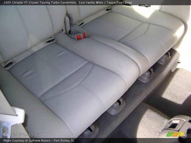 Cool Vanilla White / Taupe/Pearl Beige 2005 Chrysler PT Cruiser Touring Turbo Convertible