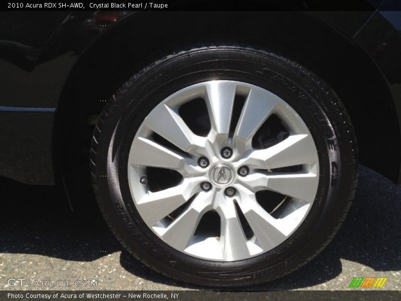 Crystal Black Pearl / Taupe 2010 Acura RDX SH-AWD