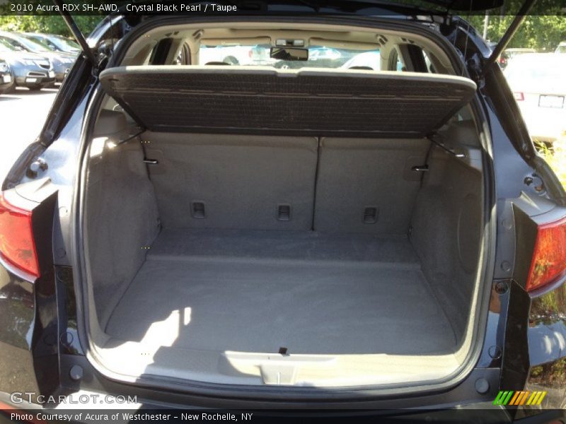 Crystal Black Pearl / Taupe 2010 Acura RDX SH-AWD