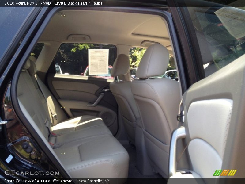 Crystal Black Pearl / Taupe 2010 Acura RDX SH-AWD