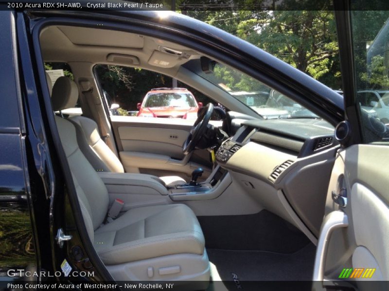Crystal Black Pearl / Taupe 2010 Acura RDX SH-AWD