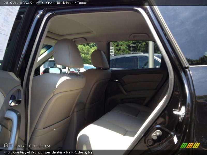 Crystal Black Pearl / Taupe 2010 Acura RDX SH-AWD