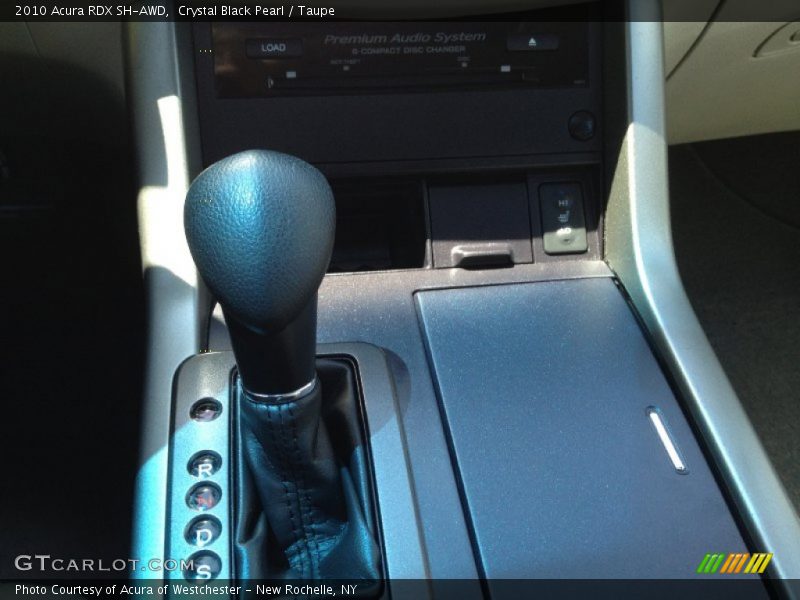 Crystal Black Pearl / Taupe 2010 Acura RDX SH-AWD