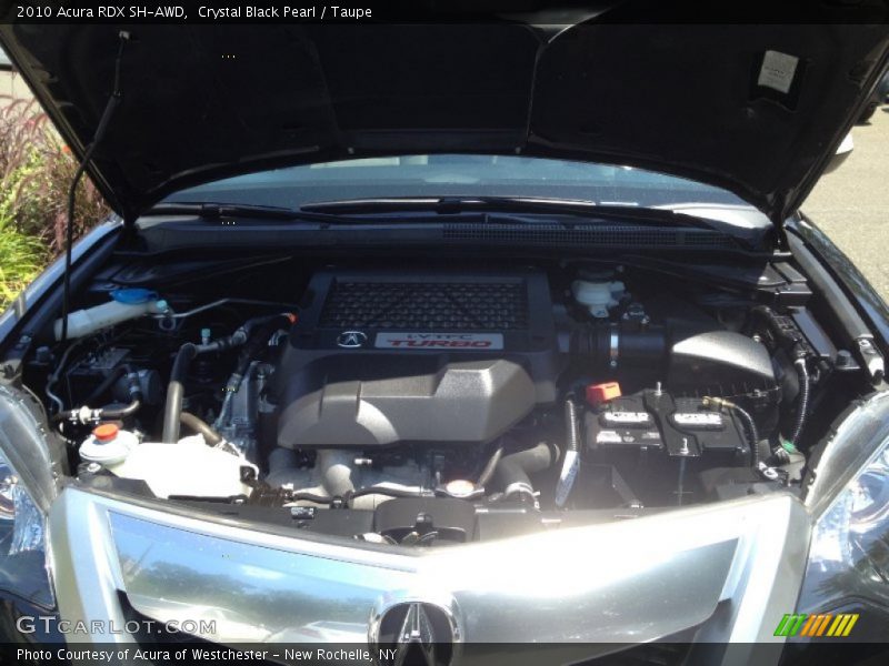 Crystal Black Pearl / Taupe 2010 Acura RDX SH-AWD