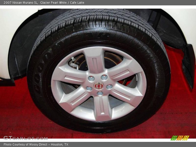 Glacier Pearl White / Cafe Latte 2007 Nissan Murano SL