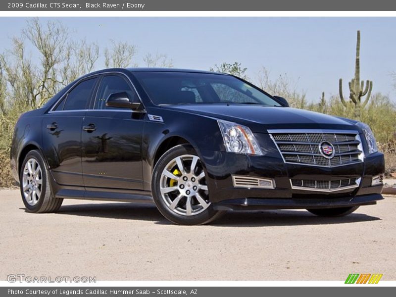 Front 3/4 View of 2009 CTS Sedan