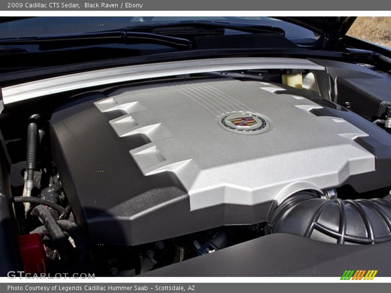 Black Raven / Ebony 2009 Cadillac CTS Sedan