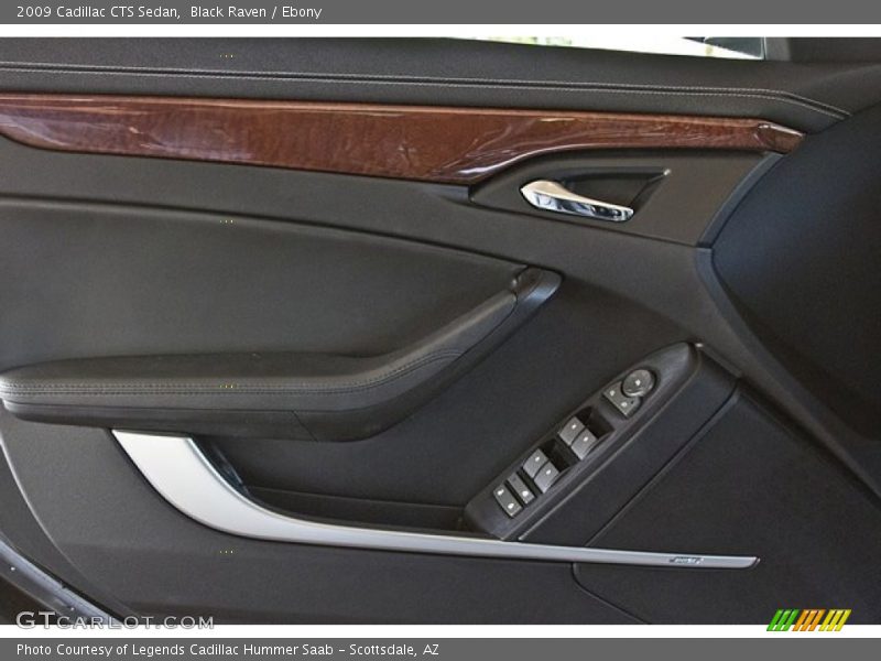 Black Raven / Ebony 2009 Cadillac CTS Sedan