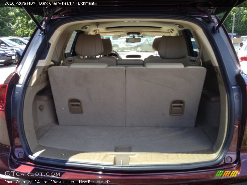 Dark Cherry Pearl / Parchment 2010 Acura MDX