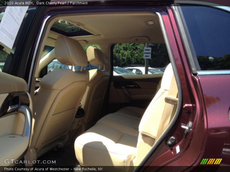 Dark Cherry Pearl / Parchment 2010 Acura MDX