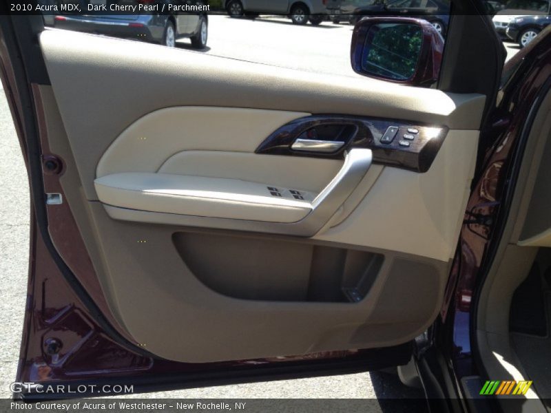 Dark Cherry Pearl / Parchment 2010 Acura MDX