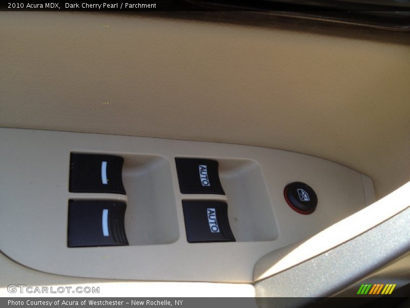 Dark Cherry Pearl / Parchment 2010 Acura MDX
