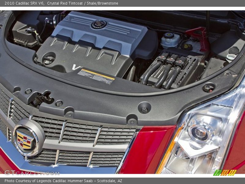 Crystal Red Tintcoat / Shale/Brownstone 2010 Cadillac SRX V6