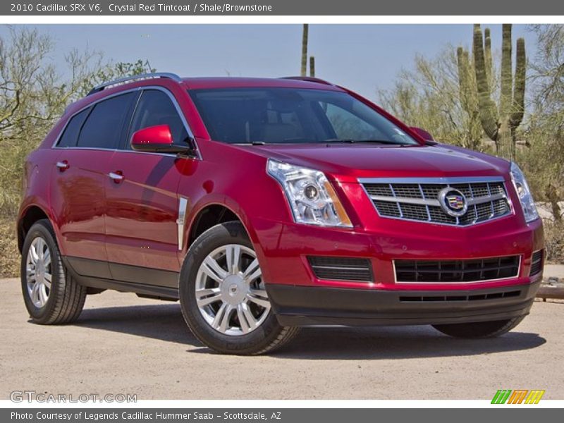 Front 3/4 View of 2010 SRX V6