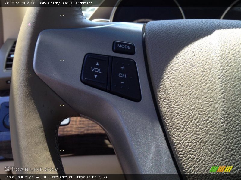 Dark Cherry Pearl / Parchment 2010 Acura MDX