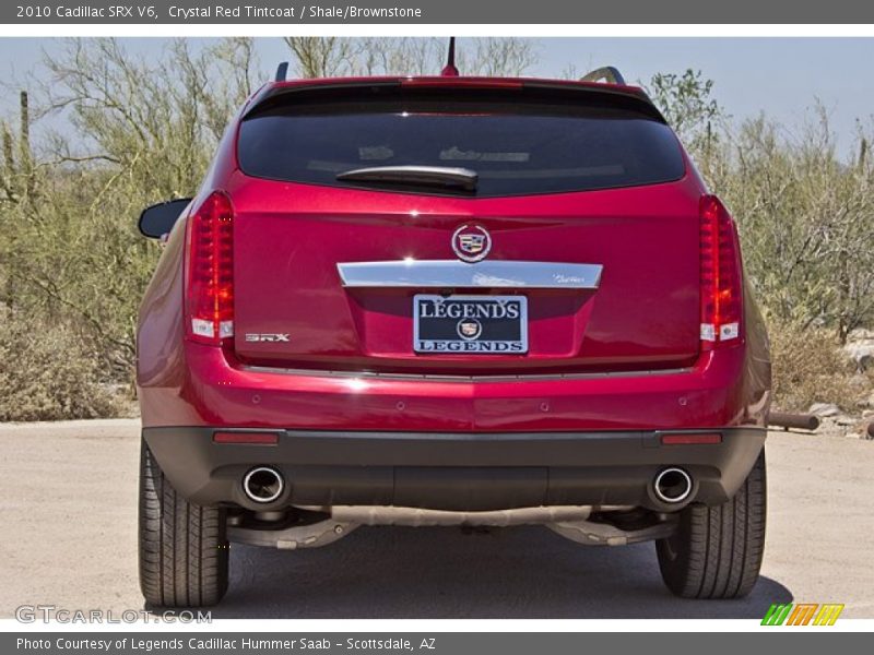 Crystal Red Tintcoat / Shale/Brownstone 2010 Cadillac SRX V6