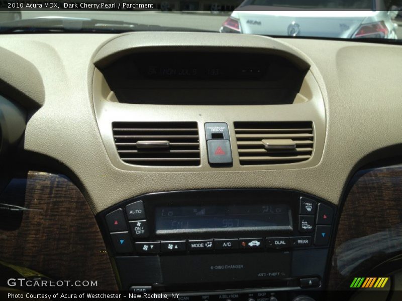 Dark Cherry Pearl / Parchment 2010 Acura MDX