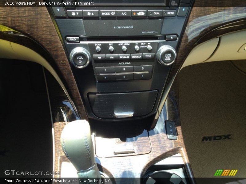 Dark Cherry Pearl / Parchment 2010 Acura MDX