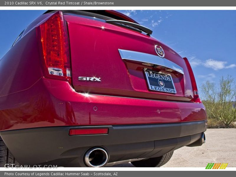 Crystal Red Tintcoat / Shale/Brownstone 2010 Cadillac SRX V6