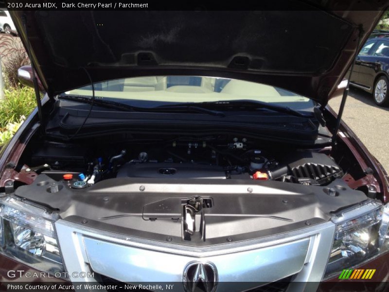 Dark Cherry Pearl / Parchment 2010 Acura MDX
