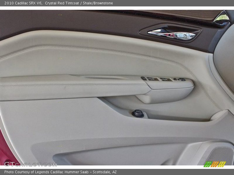 Crystal Red Tintcoat / Shale/Brownstone 2010 Cadillac SRX V6
