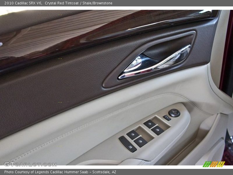 Crystal Red Tintcoat / Shale/Brownstone 2010 Cadillac SRX V6